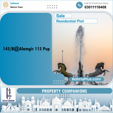 Residential Plot for Sale in Bahria Town, Lahore - (BP-260733)