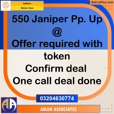 Residential Plot for Sale in Bahria Town, Lahore - (BP-260801)