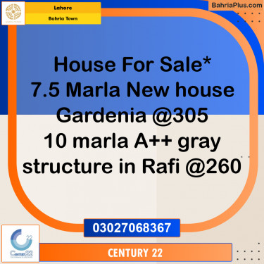 Residential House for Sale in Bahria Town, Lahore - (BP-260859)