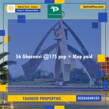 10 Marla Residential Plot for Sale in Sector F - Ghaznavi Block -  Bahria Town, Lahore - (BP-260906)