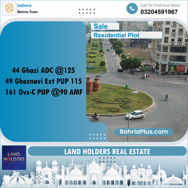 Residential Plot for Sale in Bahria Town, Lahore - (BP-261387)