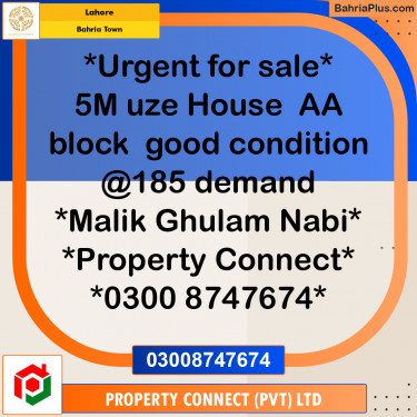 Residential House for Sale in Bahria Town, Lahore - (BP-261446)