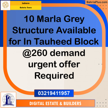 Residential House for Sale in Bahria Town, Lahore - (BP-261607)