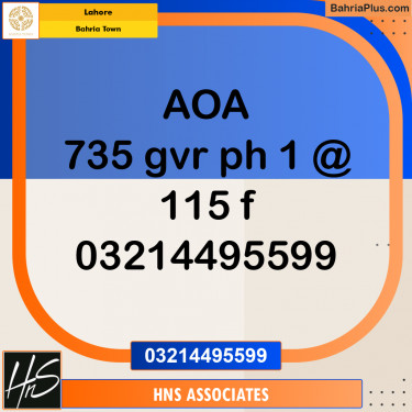 Residential Plot for Sale in Bahria Town, Lahore - (BP-261696)