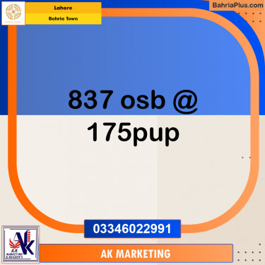 10 Marla Residential Plot for Sale in Bahria Town, Lahore - (BP-262036)