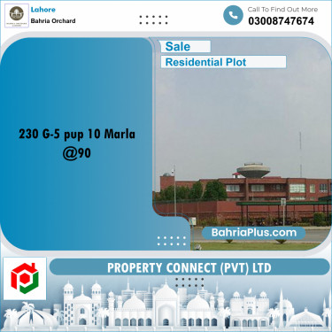 Residential Plot for Sale in Bahria Orchard, Lahore - (BP-262197)