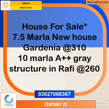 Residential House for Sale in Bahria Town, Lahore - (BP-262884)