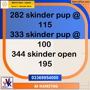 10 Marla Residential Plot for Sale in Sector F - Sikander Block -  Bahria Town, Lahore - (BP-263081)