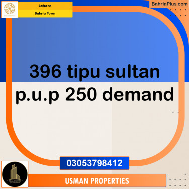 Residential Plot for Sale in Bahria Town, Lahore - (BP-263429)