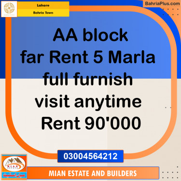 Residential House for Sale in Bahria Town, Lahore - (BP-264927)