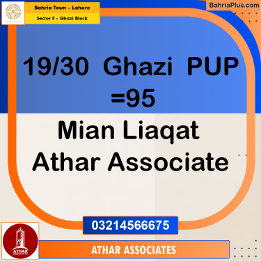 10 Marla Residential Plot for Sale in Sector F - Ghazi Block -  Bahria Town, Lahore - (BP-265265)