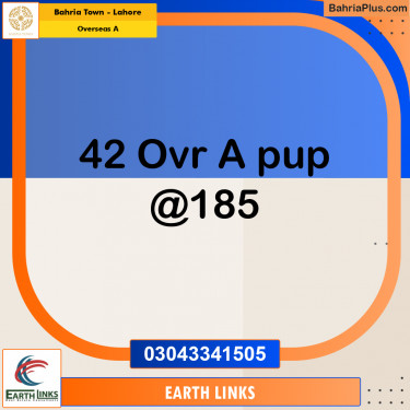 10 Marla Residential Plot for Sale in Overseas A -  Bahria Town, Lahore - (BP-265334)