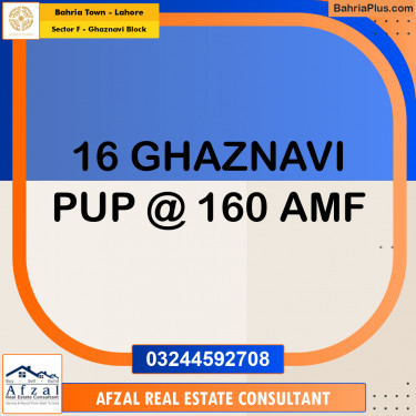 10 Marla Residential Plot for Sale in Sector F - Ghaznavi Block -  Bahria Town, Lahore - (BP-265459)