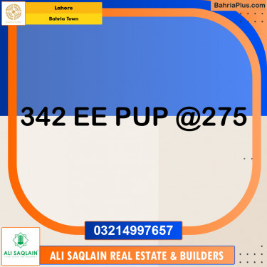 Residential Plot for Sale in Bahria Town, Lahore - (BP-265544)