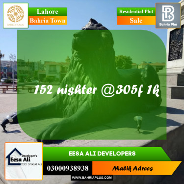 Residential Plot for Sale in Bahria Town, Lahore - (BP-265945)