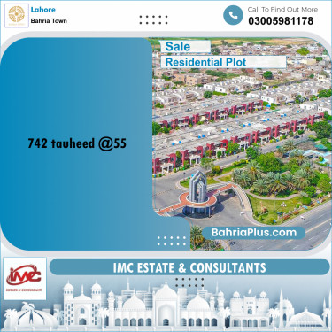 Residential Plot for Sale in Bahria Town, Lahore - (BP-266014)