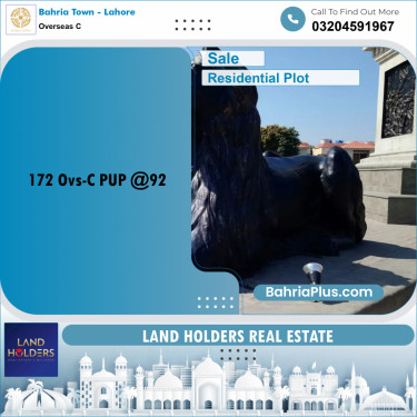 5 Marla Residential Plot for Sale in Overseas C -  Bahria Town, Lahore - (BP-266168)