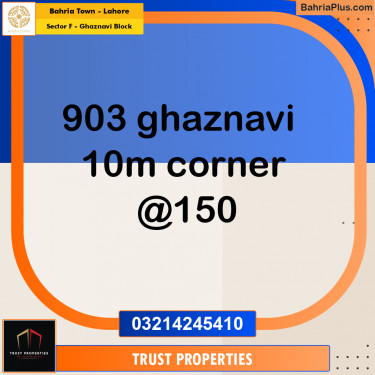10 Marla Residential House for Sale in Sector F - Ghaznavi Block -  Bahria Town, Lahore - (BP-266388)