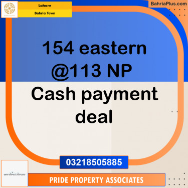 Residential Plot for Sale in Bahria Town, Lahore - (BP-266444)