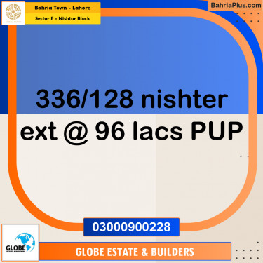 5 Marla Residential Plot for Sale in Sector E - Nishtar Block -  Bahria Town, Lahore - (BP-267242)