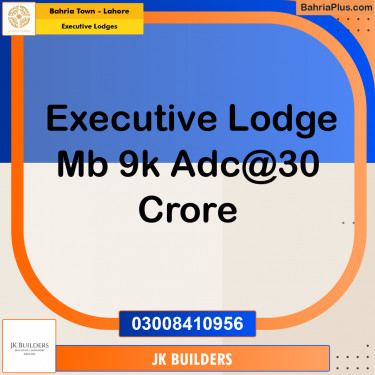 9 Kanal Residential Plot for Sale in Executive Lodges -  Bahria Town, Lahore - (BP-267394)