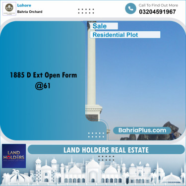 Residential Plot for Sale in Bahria Orchard, Lahore - (BP-268635)