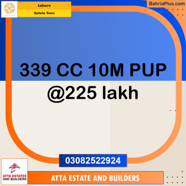 Residential Plot for Sale in Bahria Town, Lahore - (BP-269024)