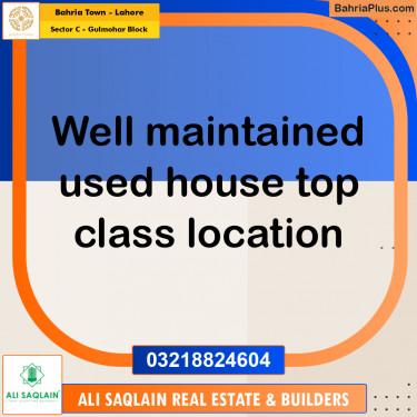 10 Marla Residential House for Sale in Sector C - Gulmohar Block -  Bahria Town, Lahore - (BP-269300)