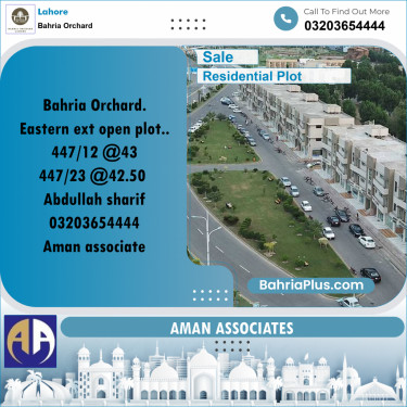 Residential Plot for Sale in Bahria Orchard, Lahore - (BP-269405)