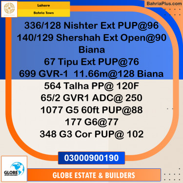 Residential Plot for Sale in Bahria Town, Lahore - (BP-269757)