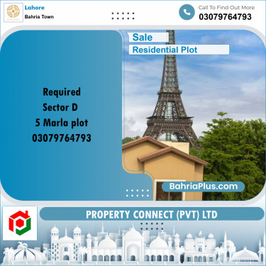 Residential Plot for Sale in Bahria Town, Lahore - (BP-269985)
