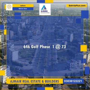 Residential Plot for Sale in Bahria Town, Lahore - (BP-271691)