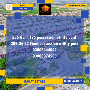 10 Marla Residential Plot for Sale in Bahria Town, Lahore - (BP-273173)