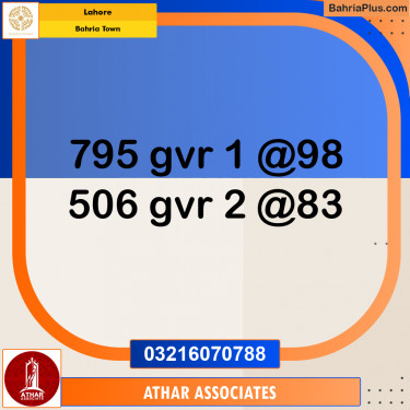 10 Marla Residential Plot for Sale in Bahria Town, Lahore - (BP-274213)