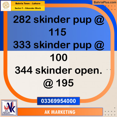 10 Marla Residential Plot for Sale in Sector F - Sikander Block -  Bahria Town, Lahore - (BP-274316)