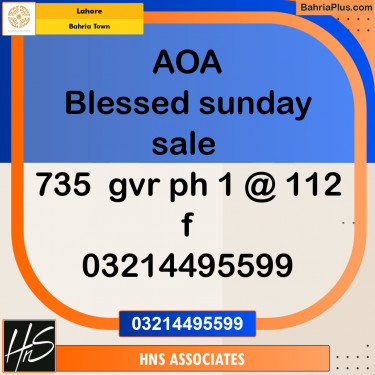 Residential Plot for Sale in Bahria Town, Lahore - (BP-274898)