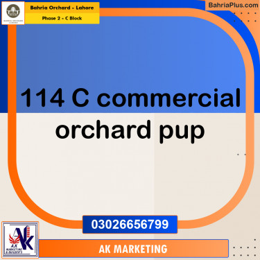 4 Marla Residential Plot for Sale in Phase 2 - C Block -  Bahria Orchard, Lahore - (BP-275059)