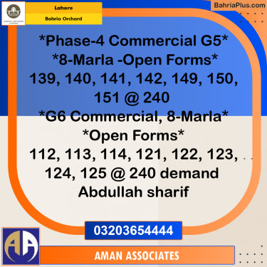 Residential Plot for Sale in Bahria Orchard, Lahore - (BP-275095)