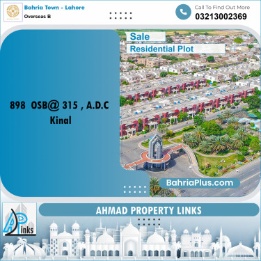 1 Kanal Residential Plot for Sale in Overseas B -  Bahria Town, Lahore - (BP-275317)