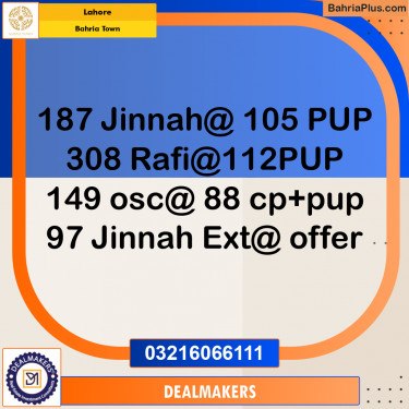 5 Marla Residential Plot for Sale in Bahria Town, Lahore - (BP-275687)