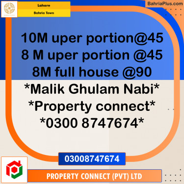 Residential House for Rent in Bahria Town, Lahore - (BP-276109)