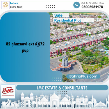 Residential Plot for Sale in Bahria Town, Lahore - (BP-276231)
