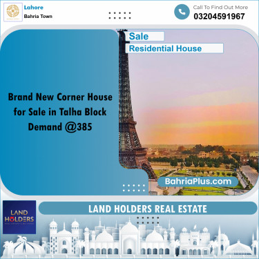 10 Marla Residential House for Sale in Bahria Town, Lahore - (BP-276444)