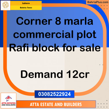 Residential Plot for Sale in Bahria Town, Lahore - (BP-276850)
