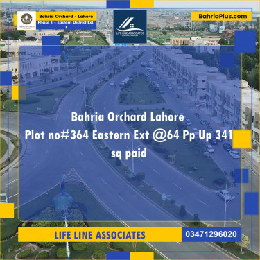 5 Marla Residential Plot for Sale in Phase 1 - Eastern District Ext. I -  Bahria Orchard, Lahore - (BP-276879)