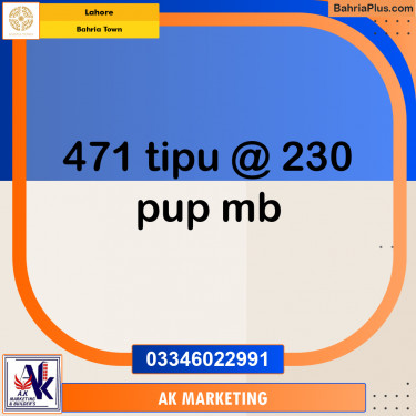 1 Kanal Residential Plot for Sale in Bahria Town, Lahore - (BP-277927)