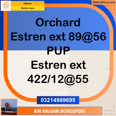 Residential Plot for Sale in Bahria Town, Lahore - (BP-279440)