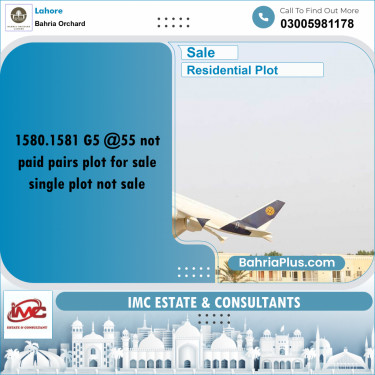 Residential Plot for Sale in Bahria Orchard, Lahore - (BP-279508)
