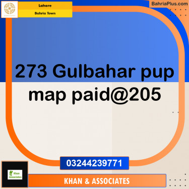 Residential Plot for Sale in Bahria Town, Lahore - (BP-279839)