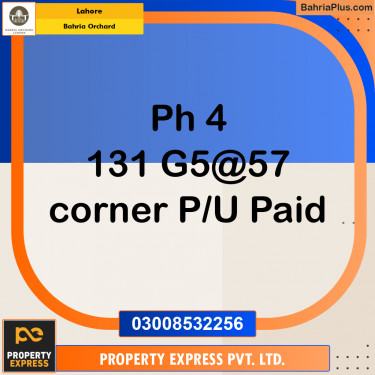 Residential Plot for Sale in Bahria Orchard, Lahore - (BP-279923)